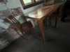 WOOD BISTRO TABLE - 37x37 - 2