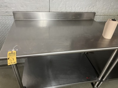 STAINLESS STEEL TABLE - 4'