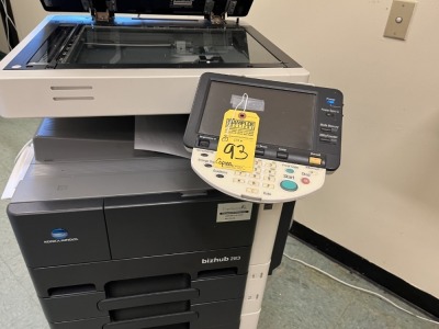 KONICA MINOLTA BIZHUB 283 COPIER