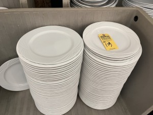 WHITE DINNER PLATES - 11''