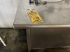 STAINLESS STEEL TABLE WITH SINK - 6' ***BUYER MUST SHUT OFF WATER PRIOR TO REMOVAL AND CAP LINES*** - 2