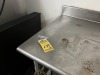 STAINLESS STEEL TABLE WITH SINK - 6' ***BUYER MUST SHUT OFF WATER PRIOR TO REMOVAL AND CAP LINES*** - 2