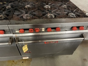 VULCAN 6-BURNER GAS STOVE