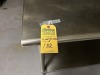 ASSORTED STAINLESS STEEL TABLES - 1- 6' / 1- 8' - 2