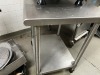 STAINLESS STEEL ROLLING CARTS - 30''x24'' - 3