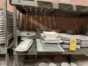 ASSORTED PLATES, BOWLS, ETC