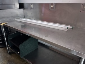 STAINLESS STEEL TABLE - 6'