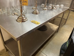 STAINLESS STEEL TABLES