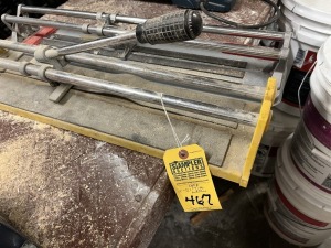 TILE CUTTERS - 21''