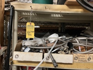 RACKS WITH CONTENTS - ASSORTED PLUMBING