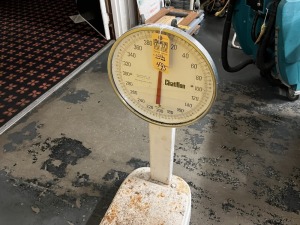 CHATILLON 400LB FLOOR SCALE