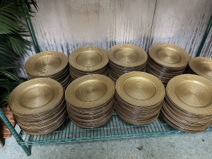 GOLD CHARGERS - 13''