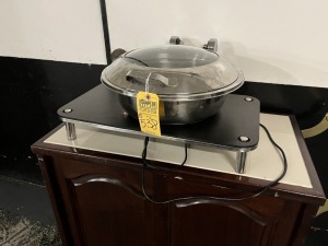 BUFFET BURNER WITH CART