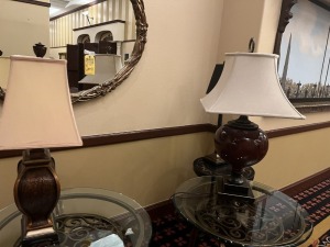 ASSORTED TABLE LAMPS