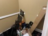 METRO RACK WITH CONTENTS OF ROOM - MIRROR, PLASTIC PIGGY BANKS, WOOD BOXES, ETC (PARLOR 2) - 3