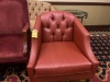 ASSORTED FURNITURE - 1- SOFA / 2- ARM CHAIRS / 2- TABLES / 2- SIDE CHAIRS - 2