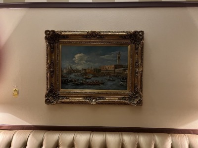 LARGE FRAMED ARTWORK