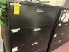 ASSORTED FILE CABINETS - 2- 2 DRAWER / 1- LATERAL WITH 2 DRAWERS / 5- LATERAL WITH 4 DRAWERS (NO CONTENTS) - 4