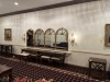 LOT 'ROYAL SUITE' - 4- MIRRORS / 2- CHANDELIERS / 1- ROUND TABLE WITH 4 CHAIRS / 4- SCONCES / 2- WRITING TABLES / 4- STOOLS / MORE ***BUYER MUST CAP ELECTRIC*** - 4