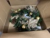 ASSORTED PIECES - 6- SCHUMACHER WREATHS (24'') / 8- DOOR GARLAND - 3