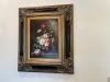 ASSORTED WALL DECOR - FRAMED ARTWORK / FRAMED PICTURE / GOLD TONE FRAMED MIRROR