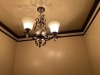 LOT CONTENTS OF 2 BATHROOMS - SCONCES, CHANDELIERS, MIRRORS, SMALL TABLES, ETC ***BUYER MUST CAP ELECTRIC*** - 5