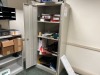 ASSORTED FILE CABINETS, SHELVING UNITS & METAL CABINET - 4