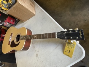 HARMONY H6659 ACOUSTIC GUITAR (WORN / SOME CHIPS)