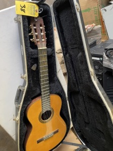 EPIPHONE AJ-18S-NM ACOUSTIC GUITAR - SERIAL No. 2990611858 (DAMAGE AT STRING WINDER AREA JUST ABOVE NECK)