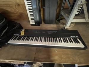 ALESIS RECITAL PRO KEYBOARD WITH 12V INPUT (NO CORDS / GOOD CONDITION)