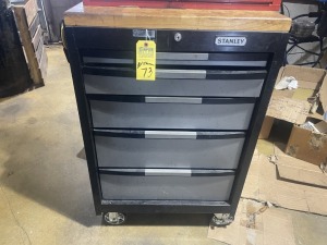 STANLEY ROLLING TOOL BOX WITH 5 DRAWERS