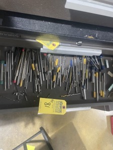 ASSORTED CARBIDE BITS, MILL BITS, ETC (CONTENTS OF 1 DRAWER)