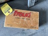 FREUD 7-PIECE CARBIDE FASTENER BIT SET IN WOOD CASE (LIKE NEW CONDITION) ***TOOLS / EQUIPMENT LOCATION***