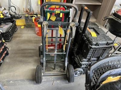 GREEN HAND TRUCK / ROLLING CART ***TOOLS / EQUIPMENT LOCATION***