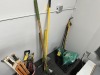 ASSORTED GARDEN TOOLS - PICKS & HOES ***TOOLS / EQUIPMENT LOCATION***