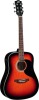 Eko 06216550 Ranger Series 6 String Dreadnought Acoustic Electric Guitar - Brown Sunburst (New) (Retail Price $349.99)