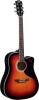 Eko 06216650 Ranger Series 6 String Dreadnought Cutaway Acoustic Electric Guitar - Brown Sunburst (New) (Retail Price $349.99)