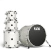 Natal KMA-UFX-WM1 Maple Originals US Fusion X Shell Pack 4 Piece Drum Set --- 10'' x 6.5'' Rack Tom / 12'' x 7'' Rack Tom / 16'' x 14'' Floor Tom / 22'' x 18'' Bass Drum - White Metallic Finish (New) (Retail Price $1,899.99)