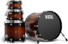 Natal KTW-UFX-EXO1 Caf Racer UFX Shell Pack 4 Piece Drum Set --- 12'' x 6.5'' Rack Tom / 12'' x 7'' Rack Tom / 16'' x 14'' Floor Tom / 22'' x 18'' Bass Drum - Exotic Burst Finish (New) (Retail Price $1,749.99)