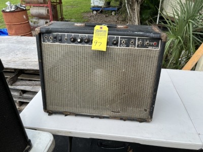 MUSICMAN GUITAR AMP WITH FENDER D120F SPEAKER (POOR CONDITION)