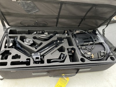 TILTA FLOAT HAND HELD GIMBAL SUPPORT SYSTEM IN SOFT CASE (LIKE NEW CONDITION)