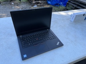 LENOVO 20L5-0011US THINKPAD - INTEL CORE i5 VPRO 8th GEN / NO ADAPTER - SERIAL No. PF-1849AA (GOOD CONDITION)