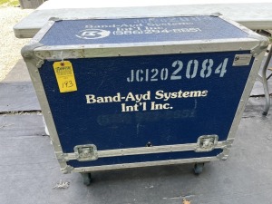 BLUE ROLLING ROAD CASE