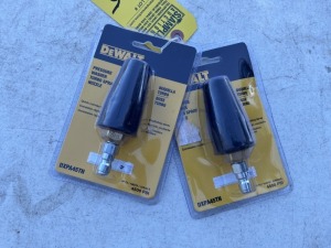 DEWALT DXPA45TN PRESSURE WASHER TURBO SPRAY NOZZLES (NEW IN PACKAGE)