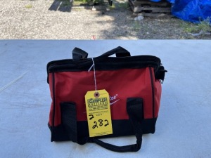 MILWAUKEE TOOLS - 2606-20 1/2'' DRILL - NO BATTERY / 2656-20 1/4'' IMPACT DRIVER WITH BATTERY & CANVAS BAG (BOTH LIKE NEW CONDITION)