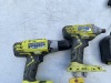 RYOBI TOOLS - P235 IMPACT DRILL / P277 1/2'' DRILL WITH BATTERY & CHARGER (BOTH GOOD CONDITION) - 5