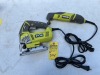 RYOBI TOOLS - JS481LG CORDED JIG SAW / MT100G MULTI-TOOL (BOTH GOOD CONDITION) - 4