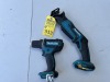 MAKITA 18V TOOLS - XRJ01 RECIPROCATING SAW / XFD10 1/2'' DRILL (BOTH LIKE NEW CONDITION)