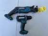 MAKITA 18V TOOLS - XRJ01 RECIPROCATING SAW / XFD10 1/2'' DRILL (BOTH LIKE NEW CONDITION) - 2