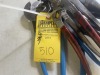 ASSORTED CHANNEL LOCK PLIERS - 1- FULLER / 1- IRWIN / 1- VISE GRIP / 1- SNAP-ON 90AP / 2- CHANNEL LOCK (ALL FAIR CONDITION) - 2